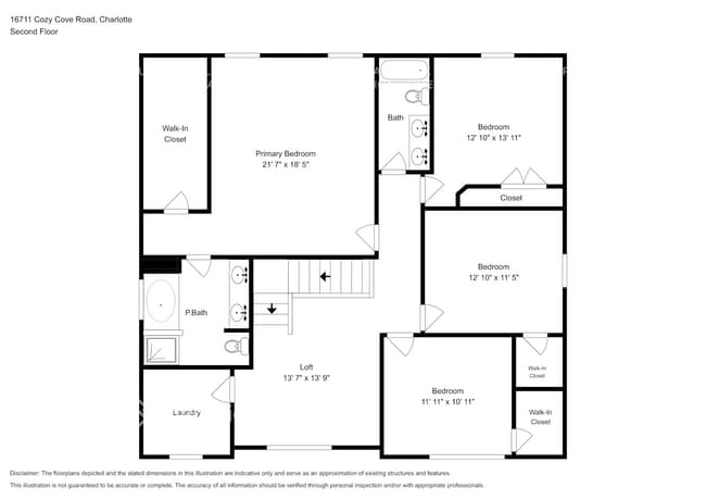 16711 Cozy Cove Rd in Charlotte, NC - Building Photo - Building Photo