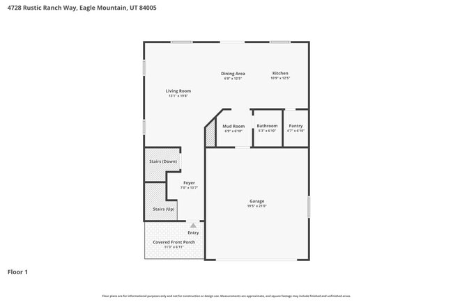 4728 Rustic Ranch Way, Unit 1027 in Eagle Mountain, UT - Foto de edificio - Building Photo
