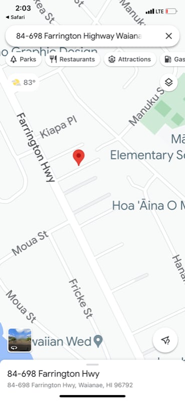 84-698 Farrington Hwy