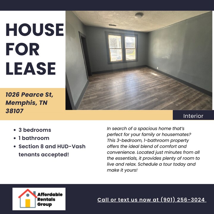 1026 Pearce St in Memphis, TN - Building Photo