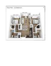 Princeton Grove in Crestview, FL - Foto de edificio - Floor Plan