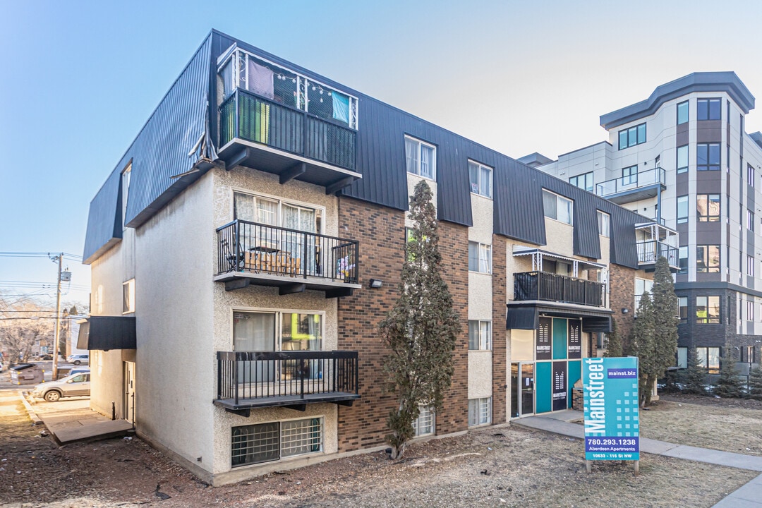 Aberdeen Apartments in Edmonton, AB - Building Photo