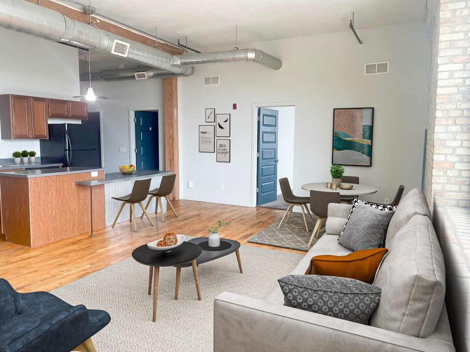 Hopson Flats in Grand Rapids, MI - Foto de edificio