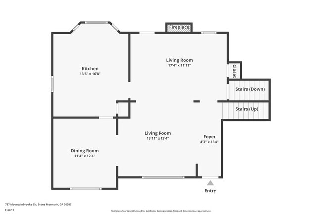 737 Mountainbrooke Cir SW in Stone Mountain, GA - Foto de edificio - Building Photo