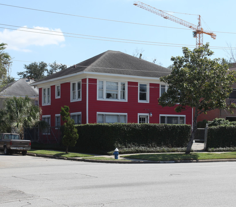 1401 Waugh Dr in Houston, TX - Foto de edificio