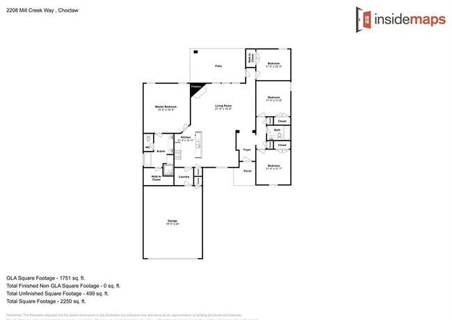 2208 Mill Creek Way in Choctaw, OK - Building Photo - Building Photo