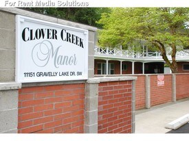 Clover Creek Manor Apartments in Lakewood, WA - Building Photo