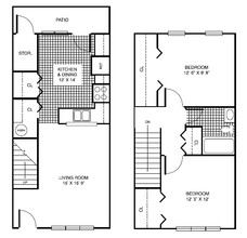 Harvestview Apartments in Elizabethville, PA - Building Photo - Floor Plan