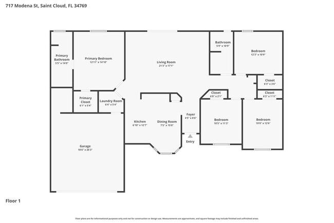 717 Modena St in St. Cloud, FL - Building Photo - Building Photo