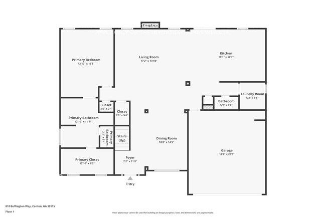 818 Buffington Way in Canton, GA - Foto de edificio - Building Photo