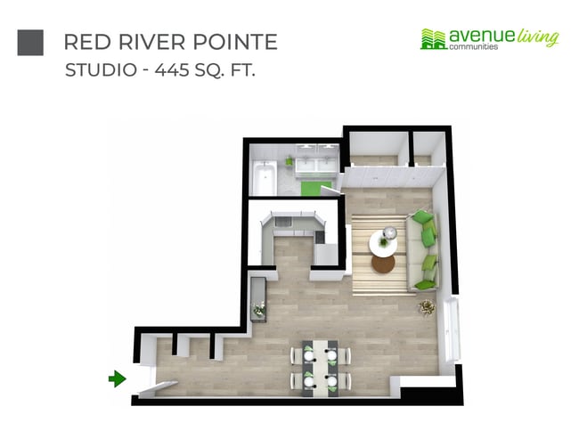 Red River Pointe in Winnipeg, MB - Building Photo - Floor Plan