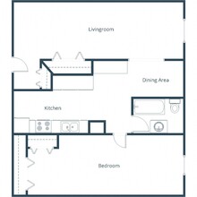 President in Grand Forks, ND - Foto de edificio - Floor Plan