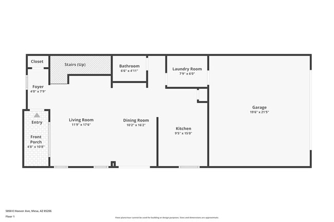 5858 E Hoover Ave in Mesa, AZ - Building Photo - Building Photo