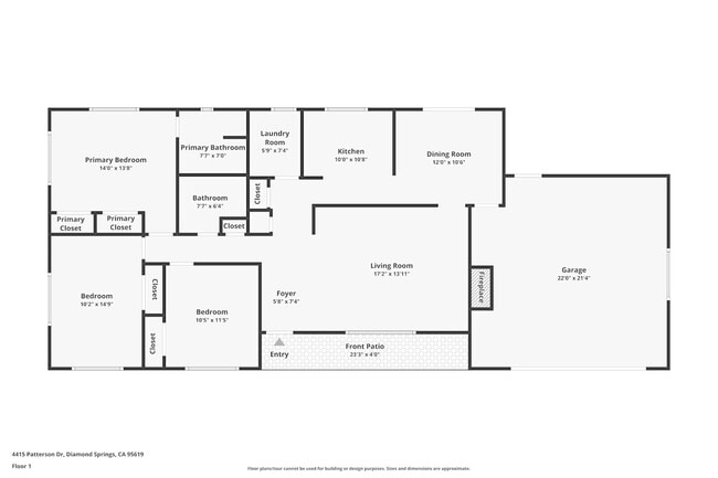 4415 Patterson Dr in Diamond Springs, CA - Foto de edificio - Building Photo