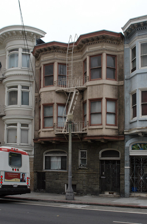 1011 Hyde St in San Francisco, CA - Foto de edificio