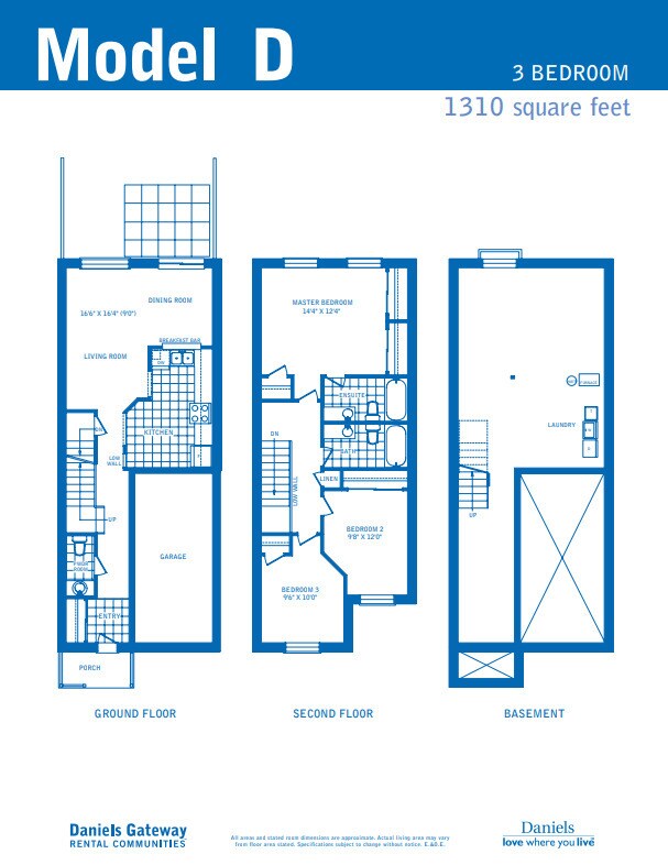 Pleasantview Walk Townhomes in Brampton, ON - Building Photo - Floor Plan