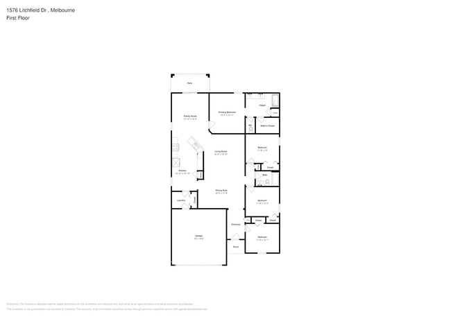 1576 Litchfield Dr in West Melbourne, FL - Building Photo - Building Photo