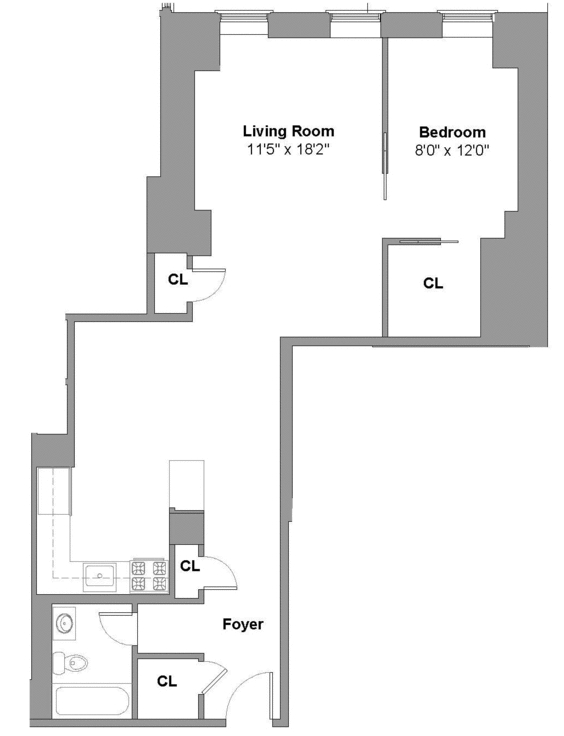 88 Lexington Avenue in New York, NY - Foto de edificio - Floor Plan