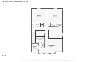 2144 Wiley Oaks Ln in Jacksonville, FL - Foto de edificio - Building Photo
