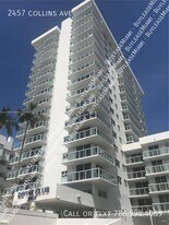 2457 Collins Ave in Miami Beach, FL - Building Photo