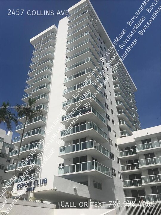 2457 Collins Ave in Miami Beach, FL - Building Photo
