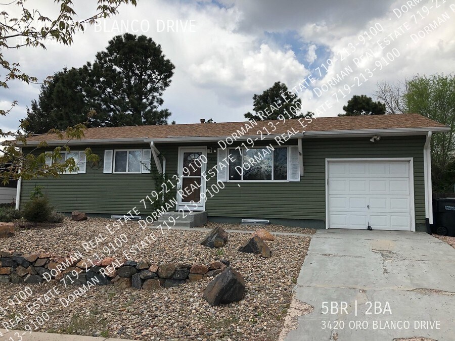 3420 Oro Blanco Dr in Colorado Springs, CO - Building Photo