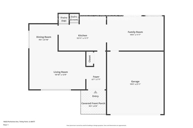 16632 Parkview Ave in Tinley Park, IL - Foto de edificio - Building Photo