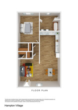 Hampton Village in Desoto, TX - Building Photo - Floor Plan