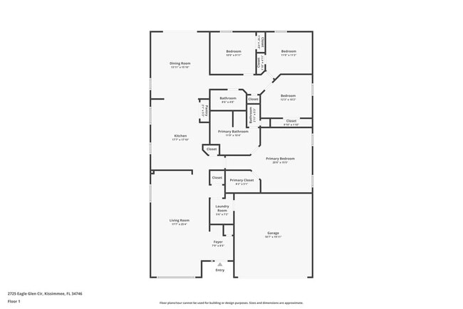 2725 Eagle Glen Cir in Kissimmee, FL - Building Photo - Building Photo
