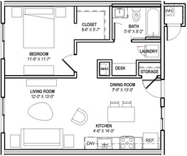 Cabana North Valley in Phoenix, AZ - Building Photo - Floor Plan