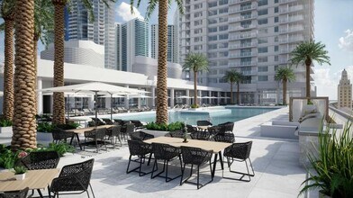 697 NE 1st Ave in Miami, FL - Foto de edificio - Building Photo