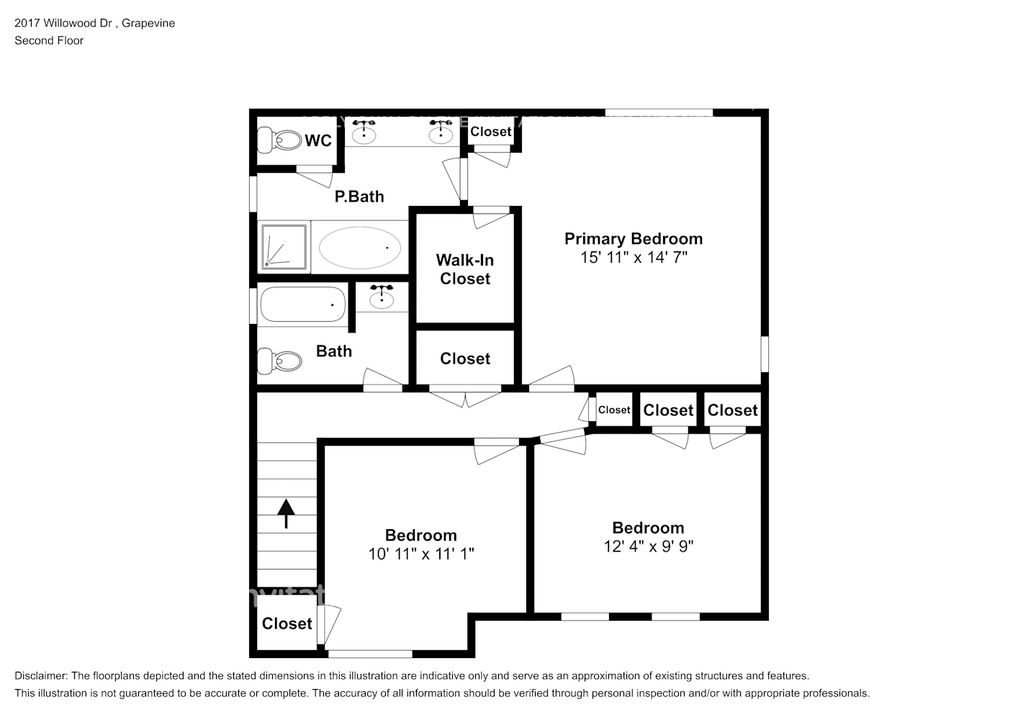 2017 Willowood Dr in Grapevine, TX - Building Photo