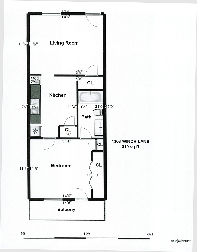 Winch Lane Apartments in Springfield, IL - Building Photo - Floor Plan