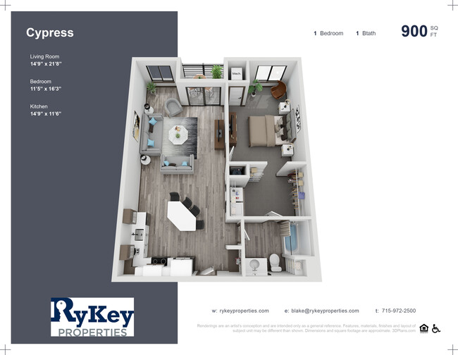 City Line Heights in Altoona, WI - Building Photo - Floor Plan