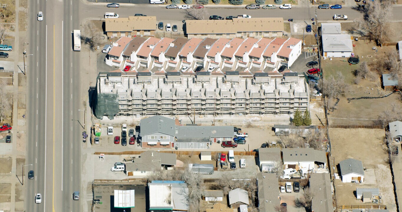 Federal 14 Townhomes in Denver, CO - Foto de edificio