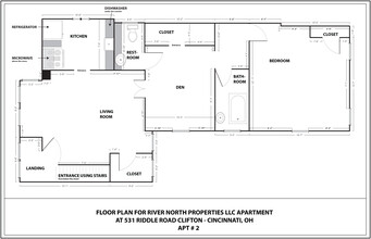 531 Riddle Rd, Unit Apt. #2 in Cincinnati, OH - Foto de edificio - Building Photo
