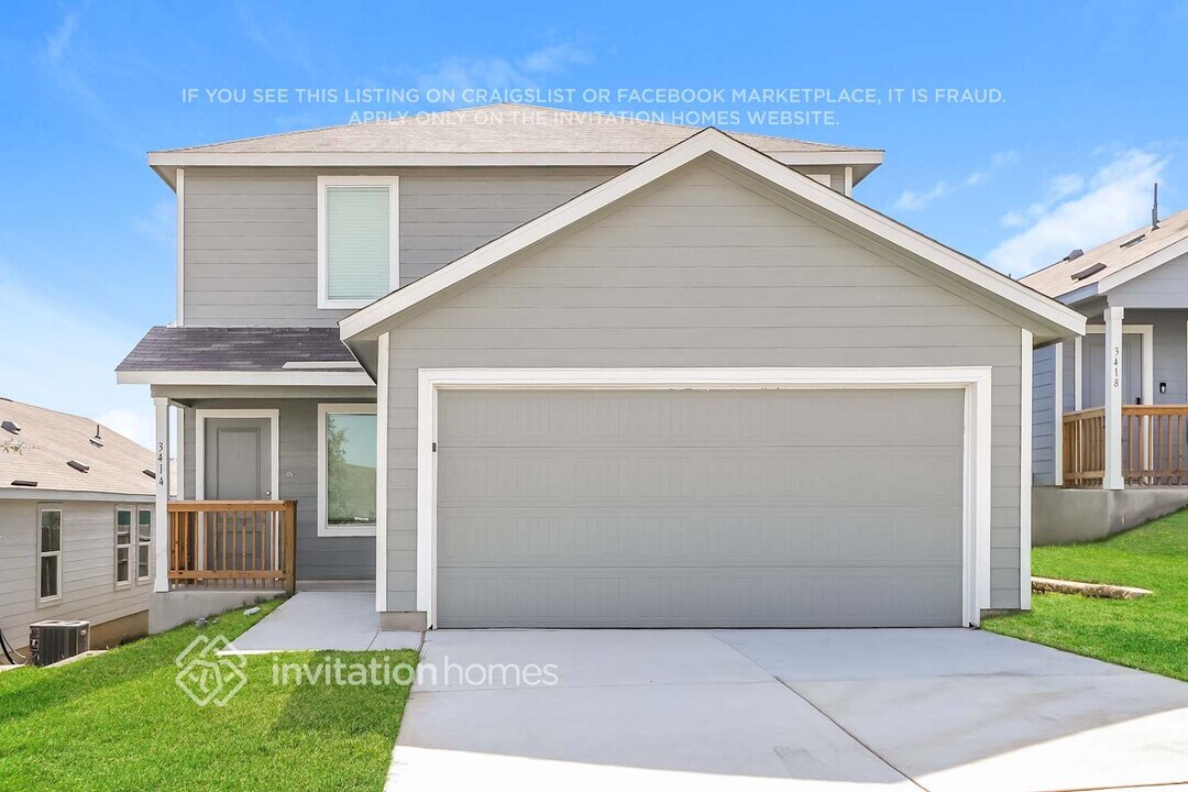 3414 Rodgers Hl in San Antonio, TX - Building Photo