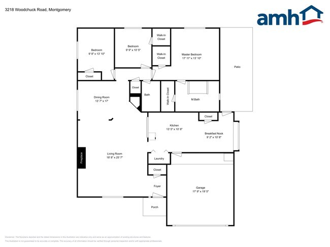 3218 Woodchuck Rd in Montgomery, TX - Foto de edificio - Building Photo