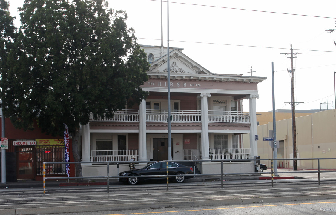 The Hirsh Apartments in Los Angeles, CA - Foto de edificio