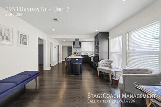 1953 Dryden Rd, Unit Unit 2 in Houston, TX - Building Photo - Building Photo