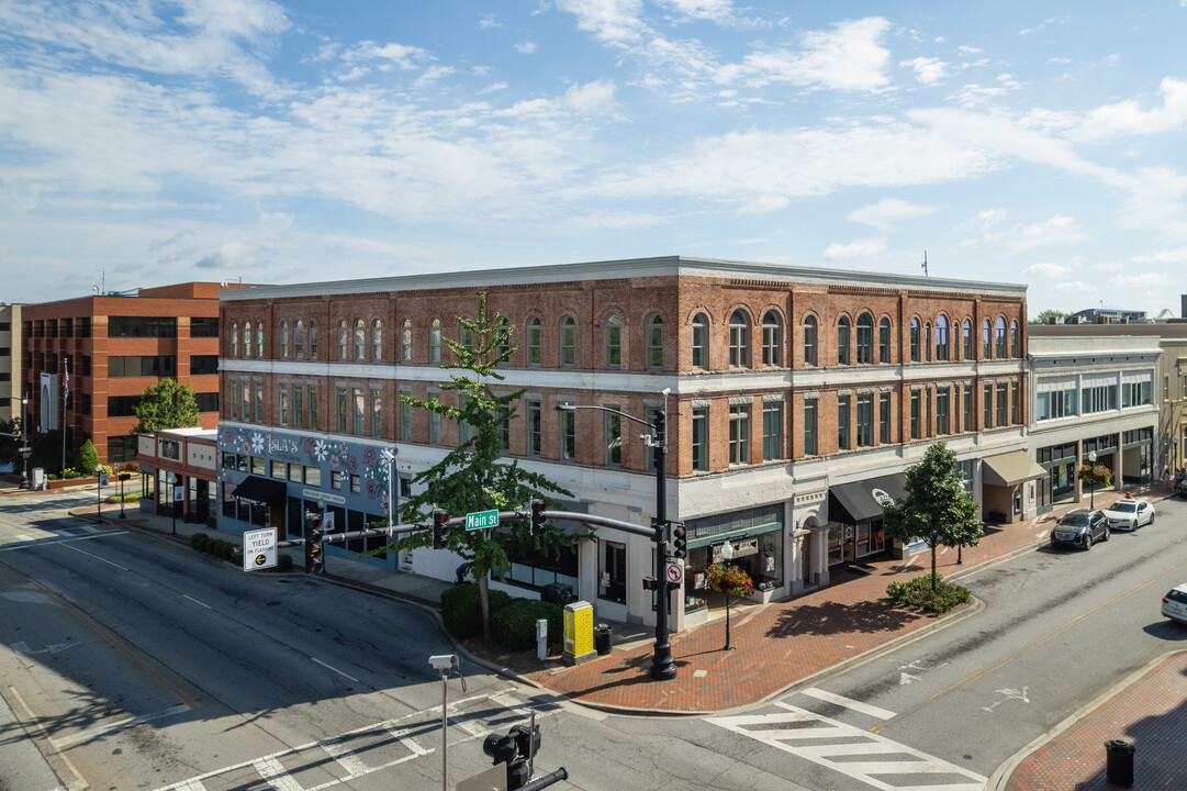 Palmetto Lofts in Spartanburg, SC - Foto de edificio