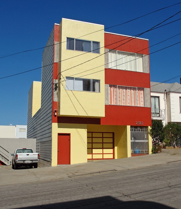2583 34th Ave in San Francisco, CA - Foto de edificio