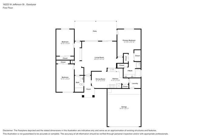 16223 W Jefferson St in Goodyear, AZ - Building Photo - Building Photo