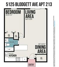 5125 Blodgett Ave, Unit 213 in Downers Grove, IL - Building Photo - Building Photo