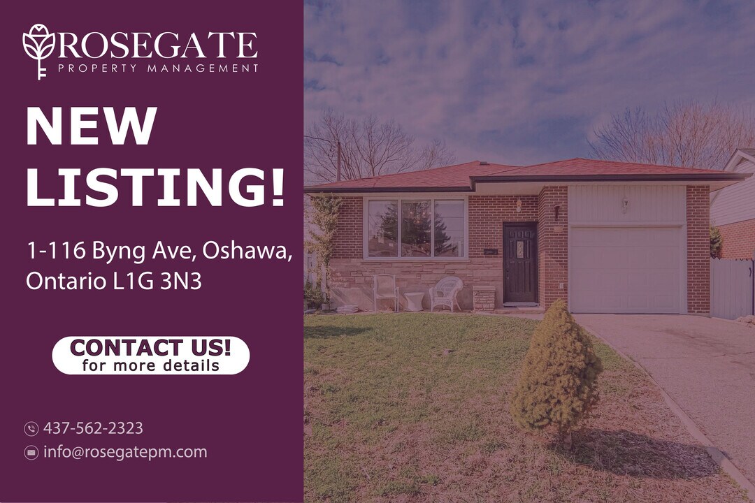 116 Byng Ave in Oshawa, ON - Building Photo