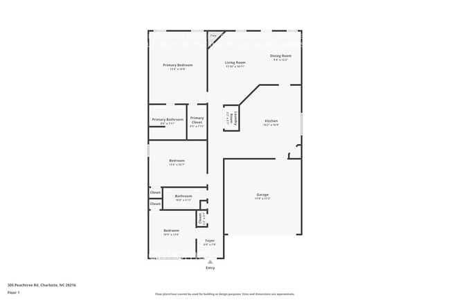 305 Peachtree Rd in Charlotte, NC - Foto de edificio - Building Photo