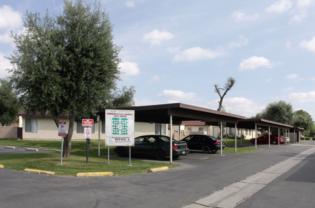 San Jacinto Garden Apartments in San Jacinto, CA - Foto de edificio