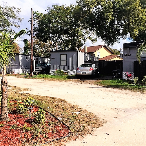 Duplex W/ 5 Manufactured Homes