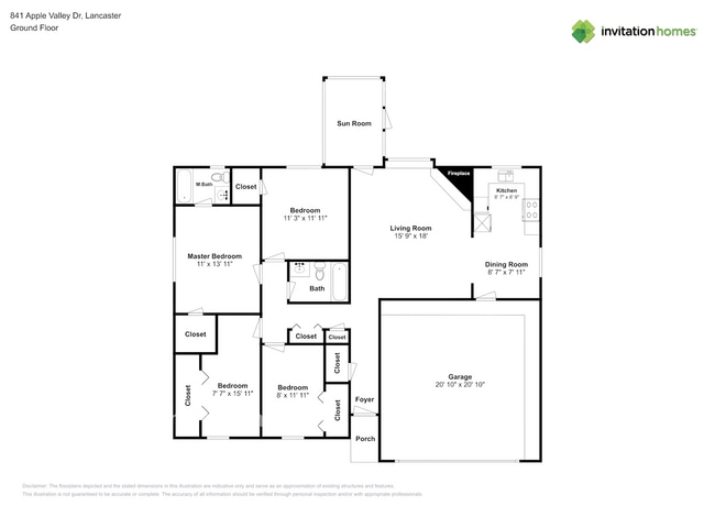 841 Apple Valley Dr in Lancaster, TX - Building Photo - Building Photo