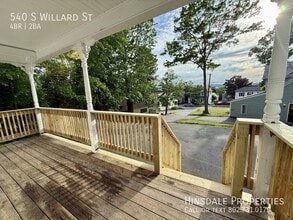 540 S Willard St in Burlington, VT - Foto de edificio - Building Photo